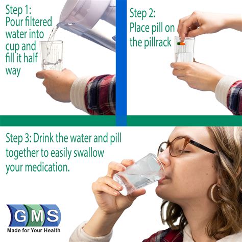 Gms Pill Takers Cup Make Pill Swallowing Easy Group Medical Supply