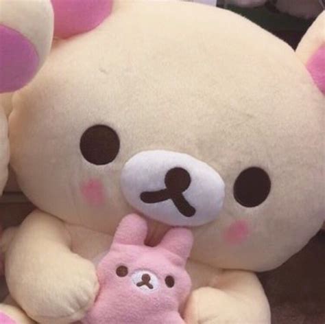Image About Pink In ･♡˚˖ Themes By Liv On We Heart It Rilakkuma Plushie Plushies Cute Plush