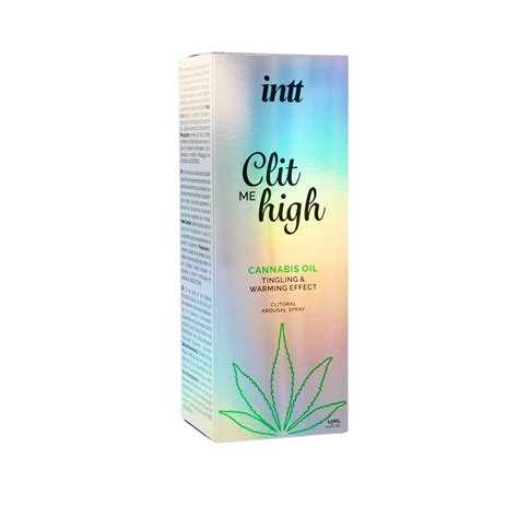 Intt Clit Me High Cannabis Oil Clitoral Arousal Spray With A Passion