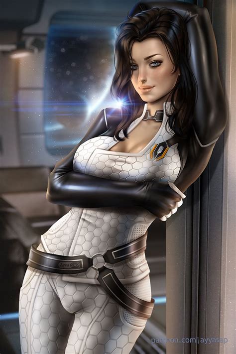 AyyaSAP Ayya Saparniyazova Айя Сапарниязова artist Mass Effect фэндомы art арт art барышня