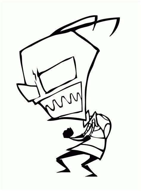 Invader Zim: Coloring Pages & Books - 100% FREE and printable!