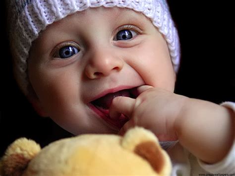 Cute Baby Playing Doll Wallpapers Wallpapers Hd