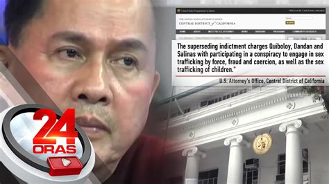 Pastor Apollo Quiboloy Kinasuhan Ng U S Federal Grand Jury Kaugnay Sa Umano Y Sex 24 Oras