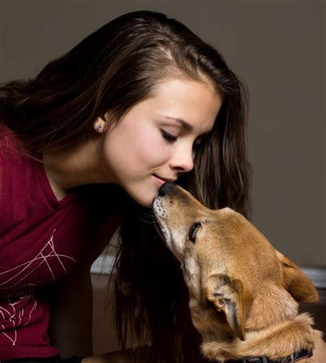 Girl N Her Dog My Photo Rshiba