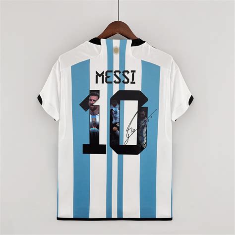 The Newkits Buy Argentina Signed Messi Kit Jersey