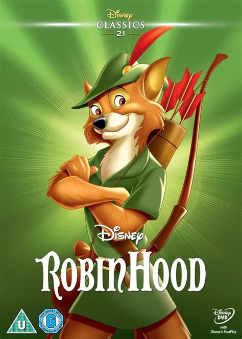 Robin Hood Disney Dvd Free Shipping Over £20 Hmv Store