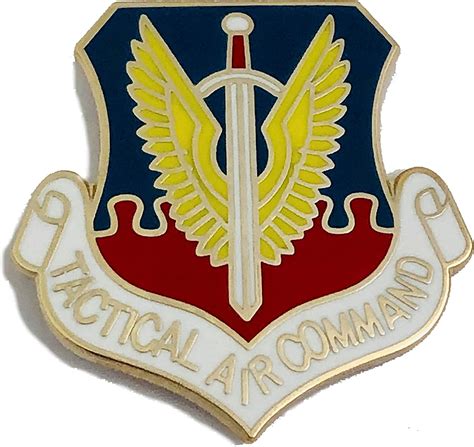 Us Air Force Usaf Tactical Air Command Lapel Pin Badge 1 Inch