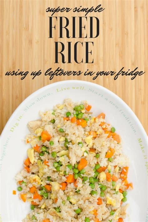 Fried Rice Recipe The Best Way To Use Up Leftovers Allmomdoes