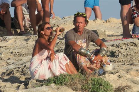 Soldano Kunz Enjoys A Nude Day On The Beach With Cristina Parodi In