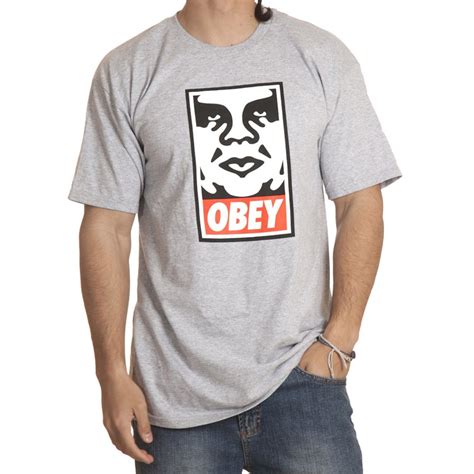 Camiseta Obey Icon Face Gr Comprar Online Tienda Fillow