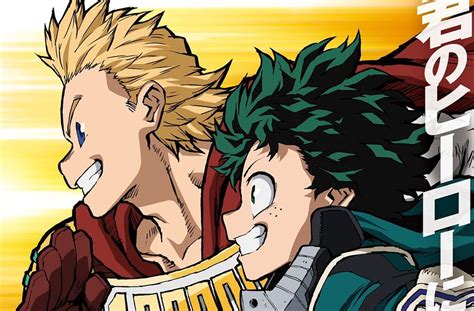 My Hero Academia Ecco Data Duscita E Key Visual Della Quarta Stagione