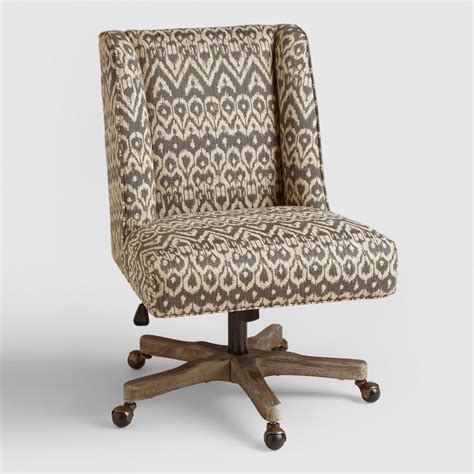 Upholstered office chairs with wheels for easy mobility and efficiency around the desk. 70+ Upholstered Office Chair On Wheels - Rustic Home Office Furniture Check more at http://adi ...
