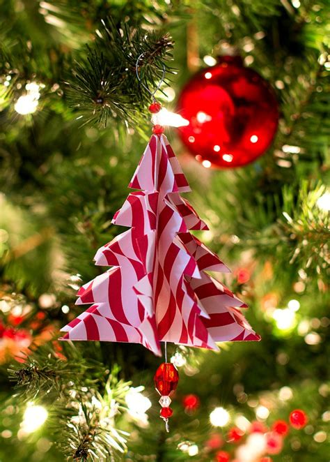 Christmas Craft Idea Paper Trees