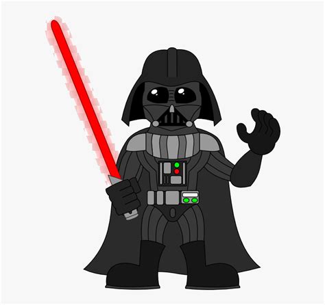 Darth Vader Drawing Cartoon Illustration Transparent Hd Png Download