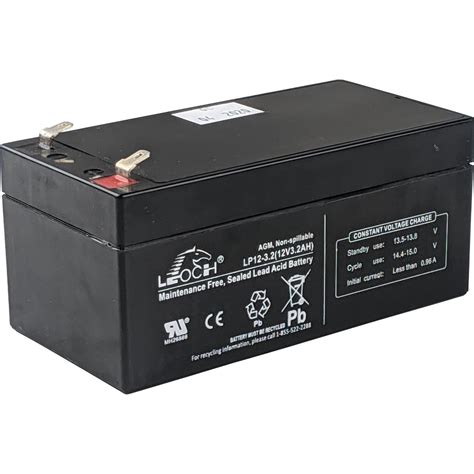 Volt Ah Rechargeable Sealed Lead Acid Battery F Terminal