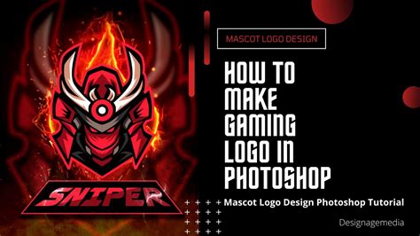 How To Make Gaming Logo In Photoshop Mascot Logo Design Photoshop