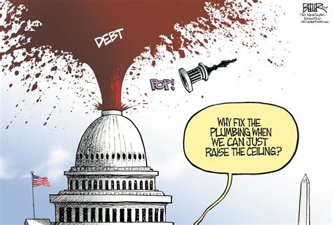 Presumptuous Politics National Debt Ceiling Cartoons