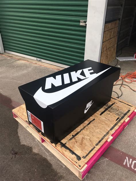 Giant Nike Inspired Shoe Box Storage Sneakerhead Shoebox