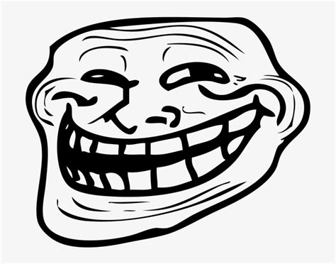 Trollface Troll Face Png Free Transparent Png Download Pngkey