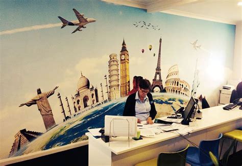 Offices Print A Wallpaper Travel Office Travel Agency Travel