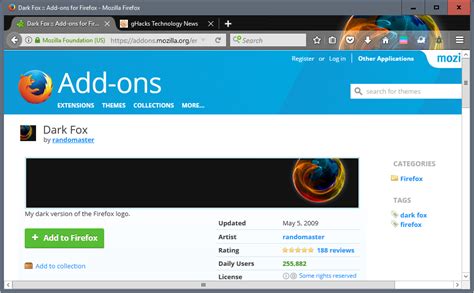 Mozilla Reveals Plan For Themes In Firefox Tech News Log