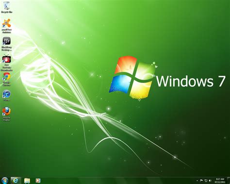 Windows 7 Sweet Green Themepack By Coolmaster223 By Coolmaster223 On