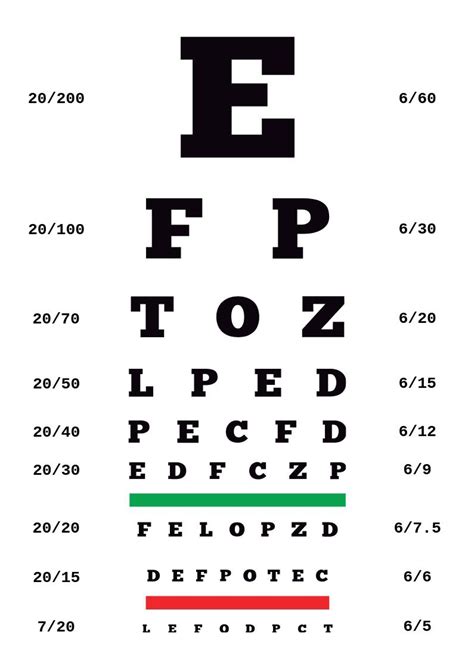 50 Printable Eye Test Charts Printabletemplates 46 Off