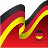 Ilustración de vector de bandera de Alemania 2171745 Vector en Vecteezy