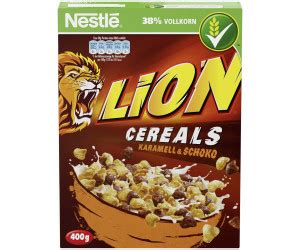 Lion® cereal contains deliciously tasty fortified caramel and chocolate cereal pieces. Nestlé Lion Cereals (400 g) ab 3,29 € | Preisvergleich bei ...