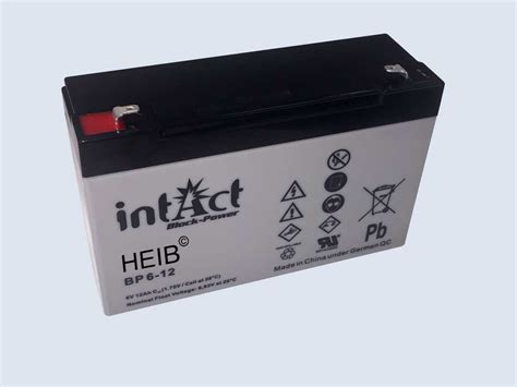 Intact Block Power Batterie Bp6 12