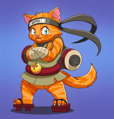Naruto Characters As Cats