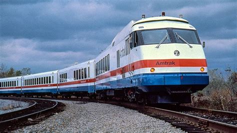 Amtrak Rail Fleet Passenger Trains From 1971 To 2018