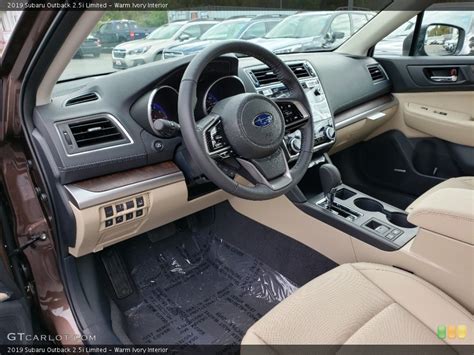 Warm Ivory Interior Photo For The 2019 Subaru Outback 25i Limited