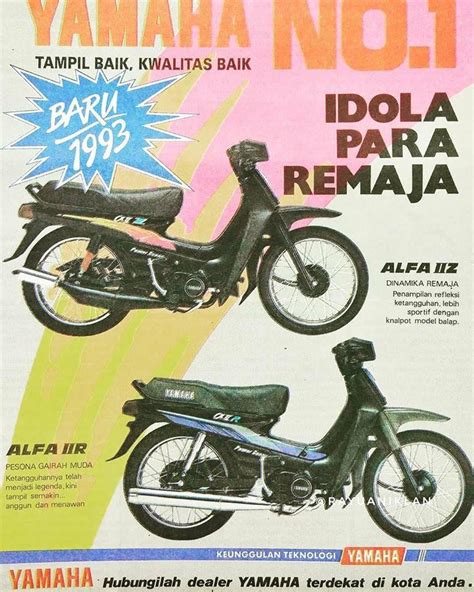 Koleksi Iklan Sepeda Motor Jadul Idola Anak Muda Pada Zamannya Berita