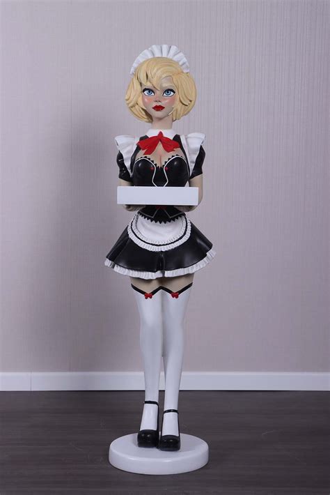 French Maid Anime Life Size Statue And Similar Items