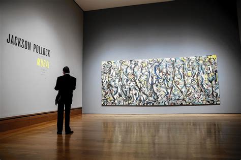 Rebirth Of Jackson Pollocks Mural Latimes