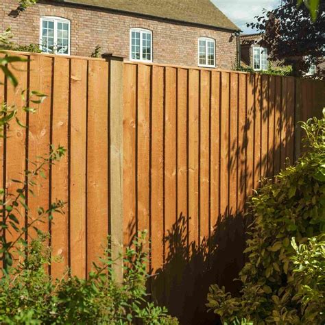 Rowlinson Vertical Board Fence Panel Garden Street