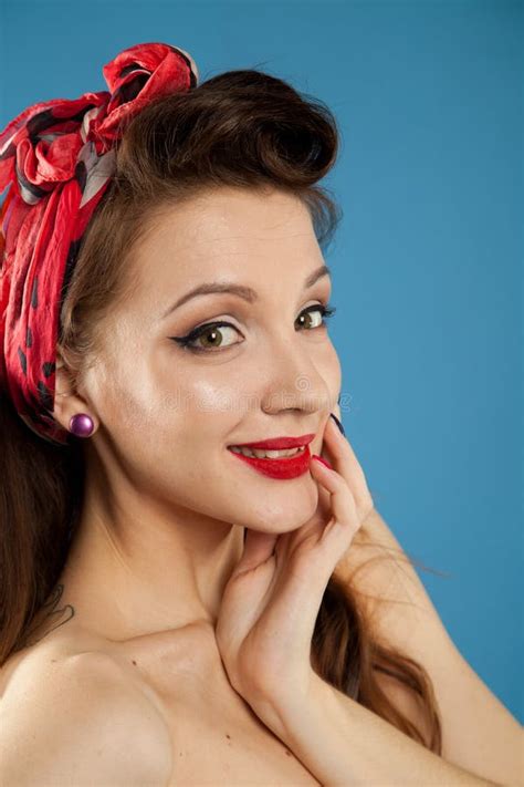 Pin Up Girl Stock Image Image Of Female Pinup Classic 50954235