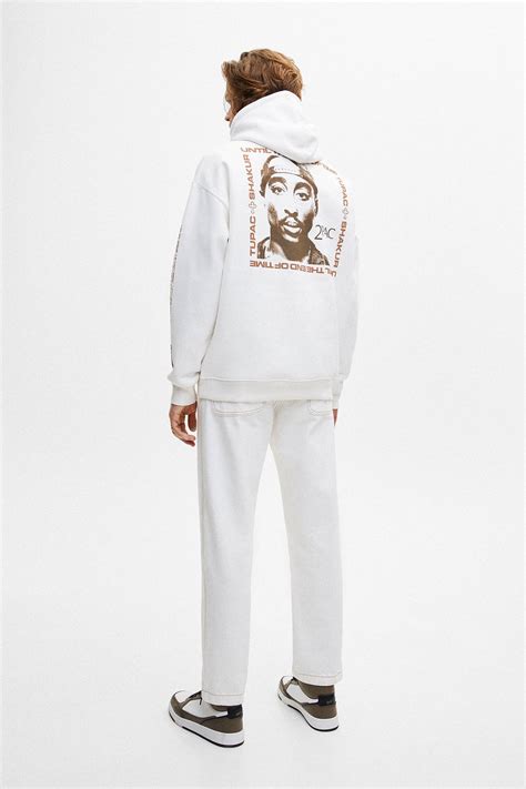 Pull And Bear Tupac Until The End Of Time Hoodie