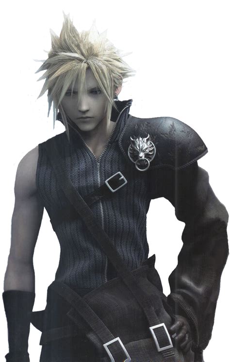 Anime Cloud Strife Cloud Final Fantasy 7 Cosplay Clipart Large Size