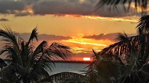 Sunset En Cancun Foto And Bild North America Mexico Landschaft Bilder