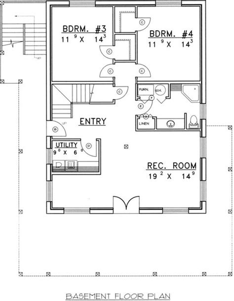 Vertical space becomes increasingly important when addressing limited property lot dimensions and a modern design concept. 4 Bedroom, 3 Bath Log Cabin House Plan - #ALP-04Z5 ...