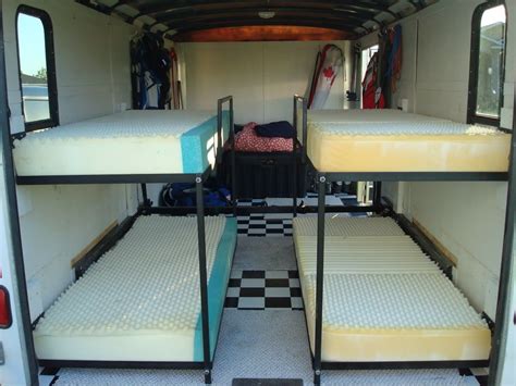 Bunk Beds Enclosed Trailers Cargo Trailer Camper