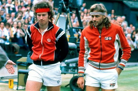 In campo c'era john mcenroe, un ragazzo di new york dai capelli crespi e dall'animo focoso; Tennis History: Wimbledon 1980, Borg vs McEnroe | Storie ...
