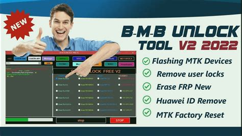 BMB Unlock Tool Free BMB Qualcomm MTK FRP Unlock Tool Oppo Vivo Samsung Mi YouTube