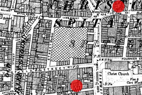 Jack The Ripper Crime Scene Map