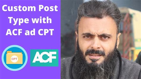 Build Custom Post Type Using Cpt And Acf Youtube