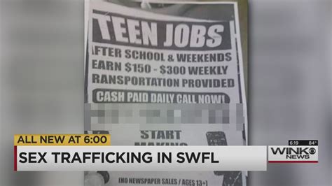 New Warning About Sex Trafficking In Florida Wink News