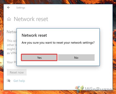 How To Perform A Windows Network Reset To Fix Internet Connection Issues WinBuzzer