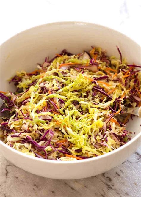 Everyday Cabbage Salad Recipetin Eats